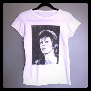 David Bowie band tee